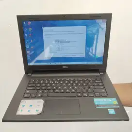 JUAL LAPTOP DELL INSPIRON 14-3000 INTEL INSIDE 2957U RAM8GB,HDD500GB