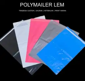 Polymailer LDPE  
( Plastik Kemasan Produk ) 
 Ecer dan Partai