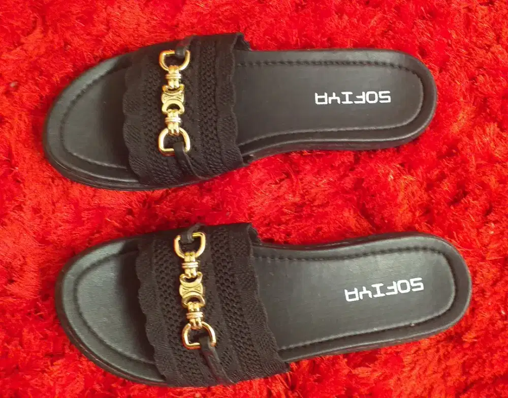 SANDAL SELOP WANITA 39 (NEW)