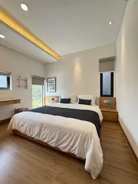 rumah baru dua lantai dengan desain minimalis modern, harga terjangkau
