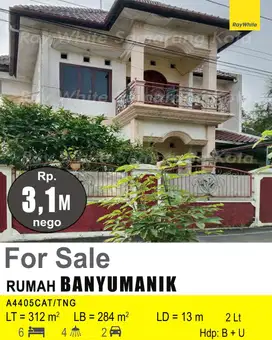 DIJUAL RUMAH DI BANYUMANIK A4405
