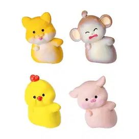 Miniatur Ornamen Aquarium Mini Figure Motif Multi Hewan Miniatur