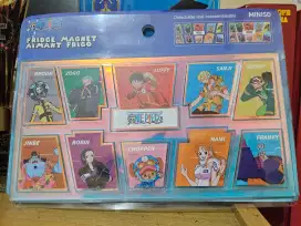 TERMURAH! 1 Set Fridge Magnet Aimant Frigo One Piece X Miniso