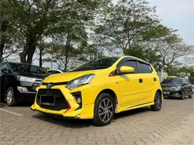 TOYOTA AGYA 1.2 S TRD SPORTIVO AT MATIC 2021 KUNING KM 41RB