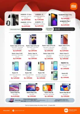 Redmi Pad 2 Terbaru Ready Lengkap Garansi Resmi