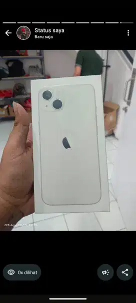 Iphone 13 starlight baru cash cicilan bisa