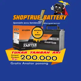 Aki mobil baru merek faster