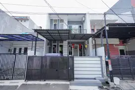 Rumah LB 144 Hadap Timur 9 Mnt ke Stasiun Boulevard Utara J-21440