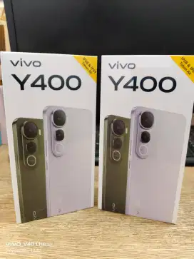 Vivo y400 4G 8+8/128GB segel box garansi resmi mulai dari 0