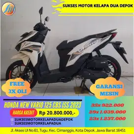 HONDA NEW VARIO 125 CBS ISS 2023 CASH/KREDIT SYARAT MUDAH KTP/KK