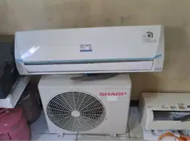 AC Sharp0.5 PK sudah sama pemasangan dan vaqum