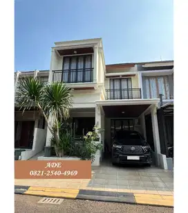 JUAL CEPAT Rumah Cantik 2 Lt dlm Cluster di Sektor 9 Bintaro 16598Ad