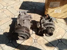 Compressor ac mobil dan alternator alfard