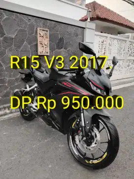 R15 V3 2017. Pajak Panjang. Standar. Mulus. Ban Baru. Cash/Kredit/TT