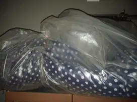Kasur bulu 2 bantal