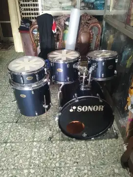 Shallpack drum pearl target logo baru