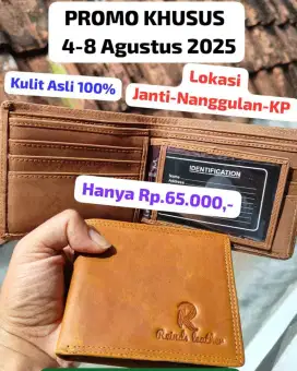 Dompet Kulit Asli