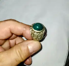 Batu bacan lumut asli