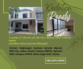 Hunian Dekat BRON Uptown Mall Ready Rumah Baru 2LT Kedaton