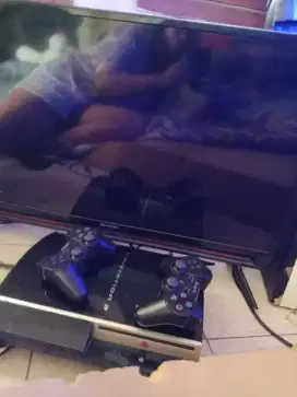 Jual aja Tv32in shap Aquos dan ps 3 ni langng
