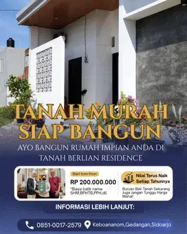 jual tanah murah SHM