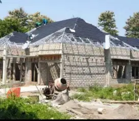 Melayani renovasi atap rumah baja ringan galvalum pasir Terpasng