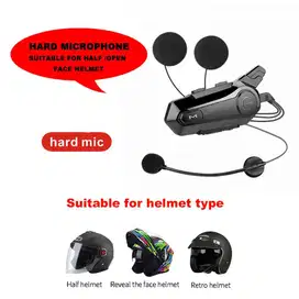 Bluetooth Intercom Helm Waterproof – Cocok untuk Touring & Harian