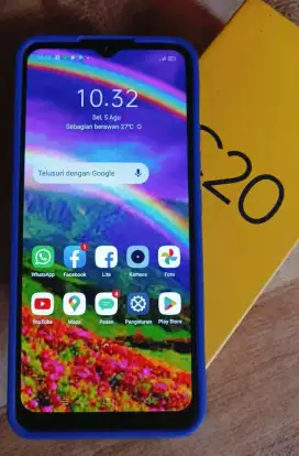Hp realme layar super besar