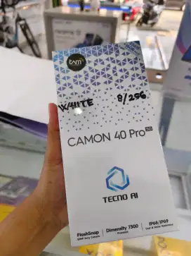 New Tecno Camon 40 Pro 5g ram 8+8/256