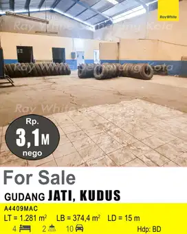 DIJUAL GUDANG DI JATI KUDUS A4409