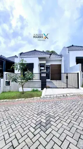 Dijual Rumah Modern Minimalis Dekat Exit Tol di Riverfront Malang