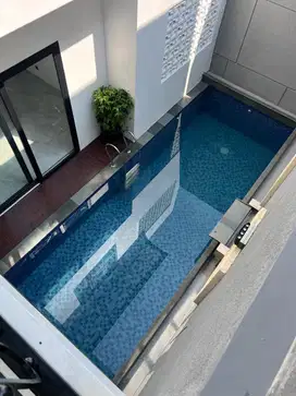 Rumah Baru Swimming pool Modern Design BSD city