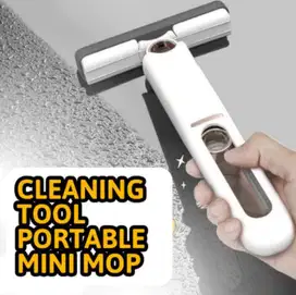 Folding Mop wiper mini alat pembersih praktis