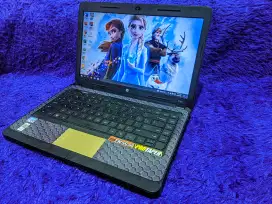 Laptop hp core i3 ram 4gb batre awet anti lemot