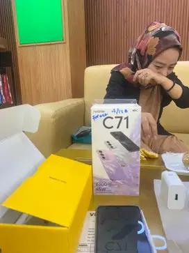 REALME C71 4/128 garansi resmi