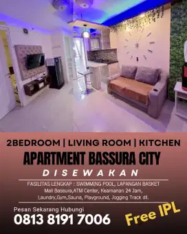 Sewa Apartemen Bassura 2BR