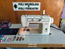 Mesin jahit Multifungsi JANOME LR1122 ori Japan komplit siappakai