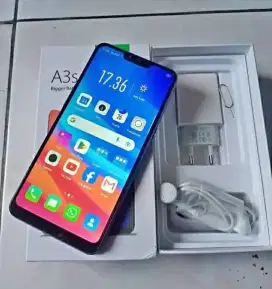 Oppo a3s ram 6/128 baru buka segel box kumplit