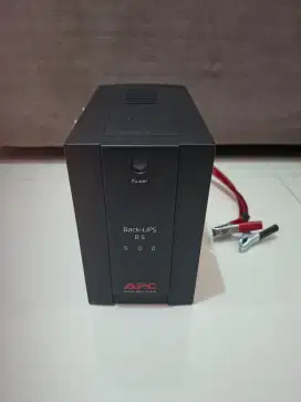 Jual UPS APC  RS 500 - Modifikasi Aki Eksternal u/ Daya Tahan Lbh Lama