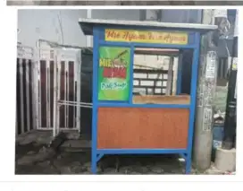 Di jual grobak mie ayam