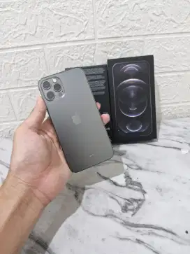Iphone 12 pro 256gb ibox fullset ori graphite