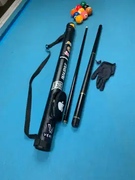 Stik billiard kayu semi karbon