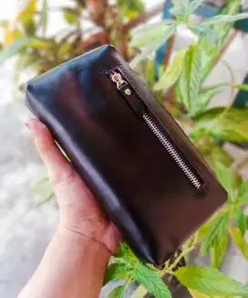 Dompet Besar pouch Kulit Sapi Asli