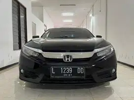 HONDA CIVIC TURBO 1.5 ES CVT SEDAN 2017 MATIC LOW KM 54rb DP MINIM GAS