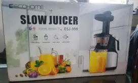 Slow Juicer Ecohome ESJ-999 Mulus baru 1x pakai