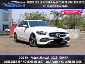 Odo=5k Bunga=4,5% PAJAK=2026 GENAP MERCY C200 avantgarde 2023 NIK 2022