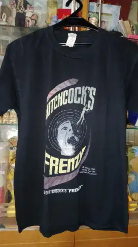 T shirt Kaos Hitchcocks Frenzy