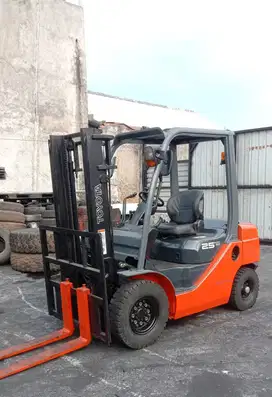 Forklift Toyota 2,5 Ton,Tiang 3 Meter,Manual,1DZ-II,8FD25,Tahun 2019