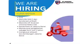 LOWONGAN KERJA KURIR JNE  100% GRATIS TIDAK DI PUNGUT BIAYA APAPUN .