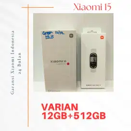 Xiaomi 15 12GB+512GB Gratis Smartband 10 Garansi Resmi.